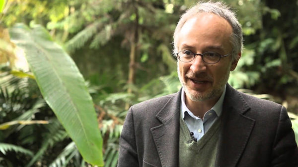 O botânico e estudioso do comportamento das plantas Stefano Mancuso